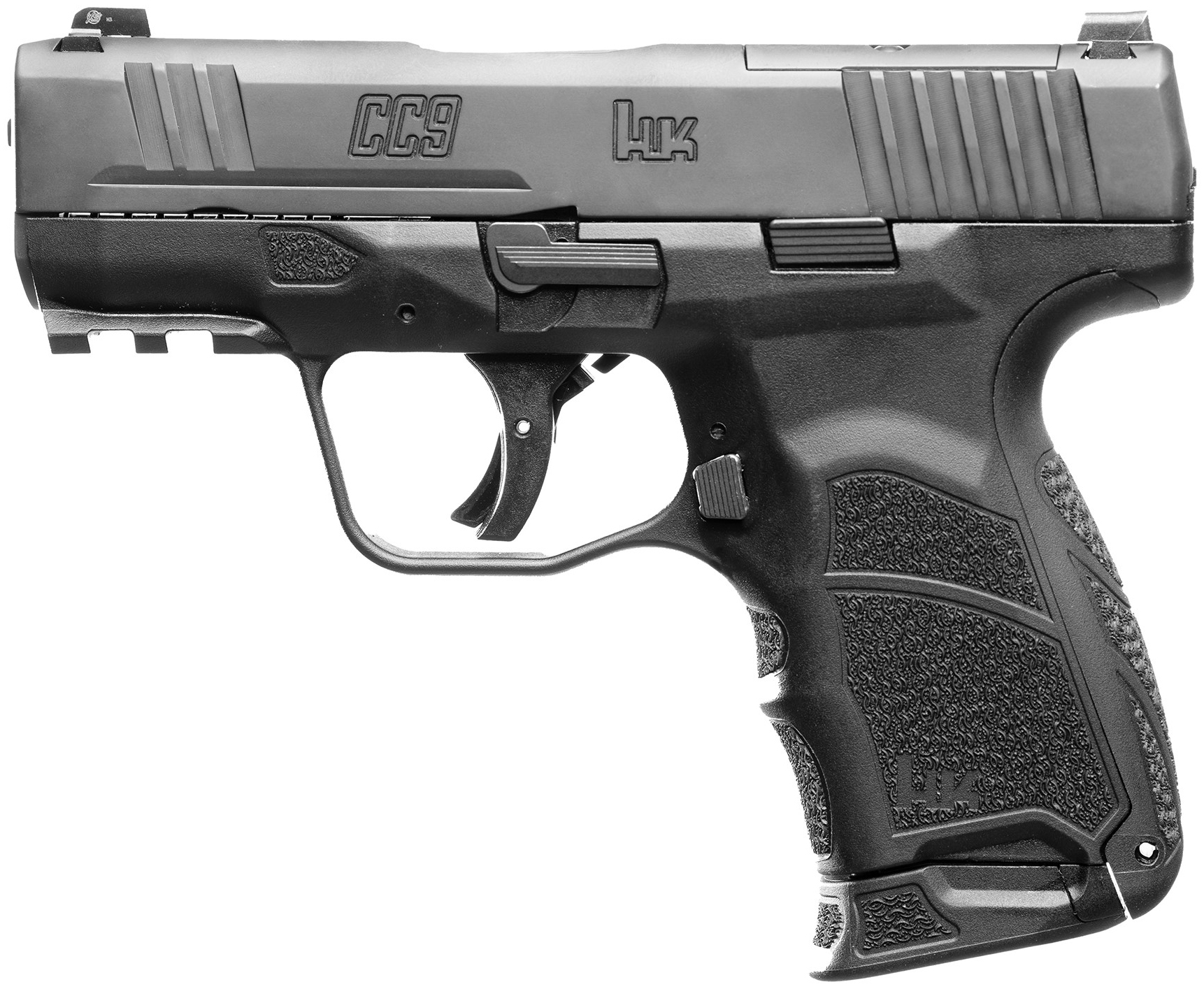 Heckler & Koch Inc. H&K CC9 Optic Ready Handgun 9mm Luger 10rd(1)&12rd(1) Magazines 3.32' Barrel