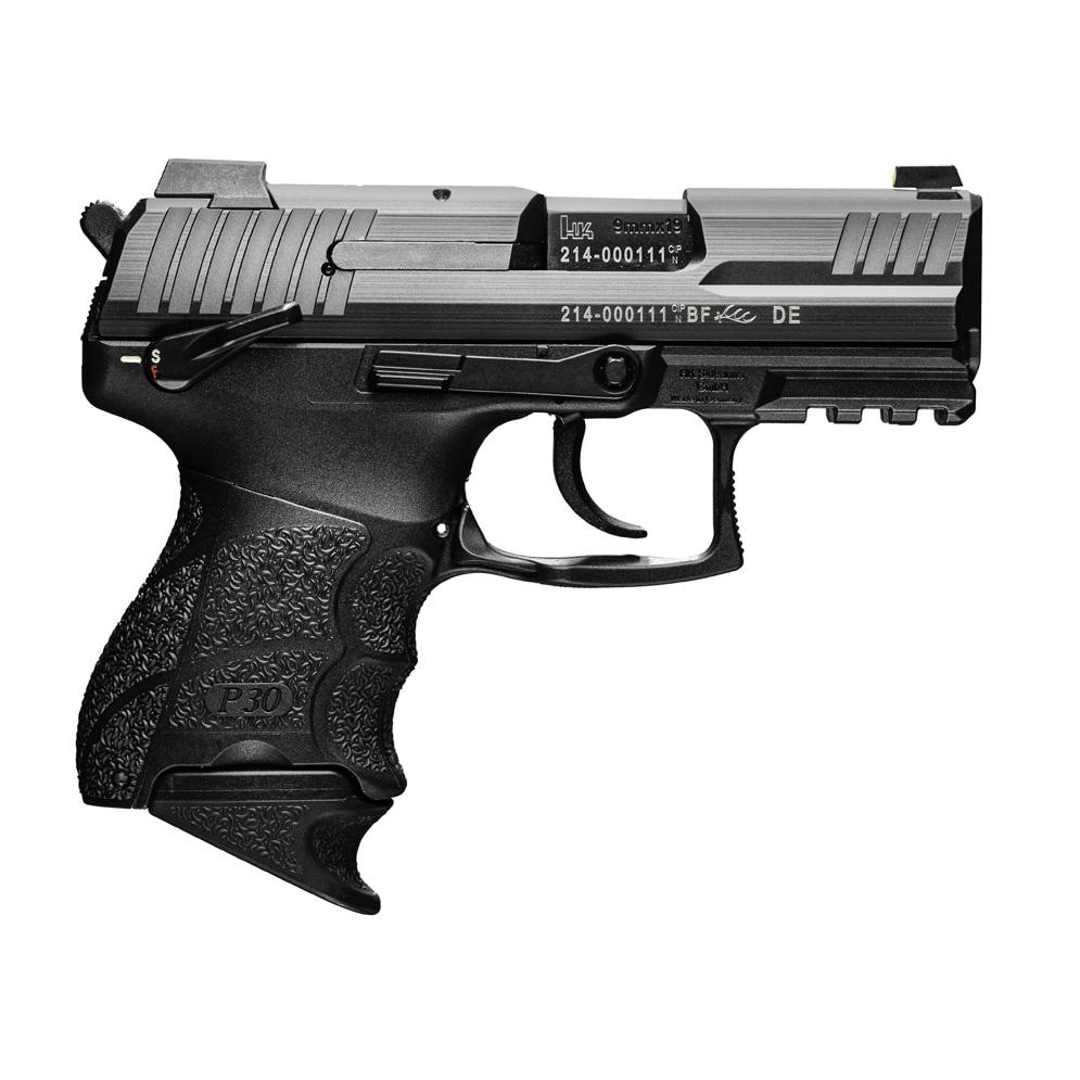 Heckler & Koch Inc. H&K P30SKS Subcompact Handgun 9mm Luger 10rd Magazines(2) 3.27" Barrel DA/SA V3 Rear