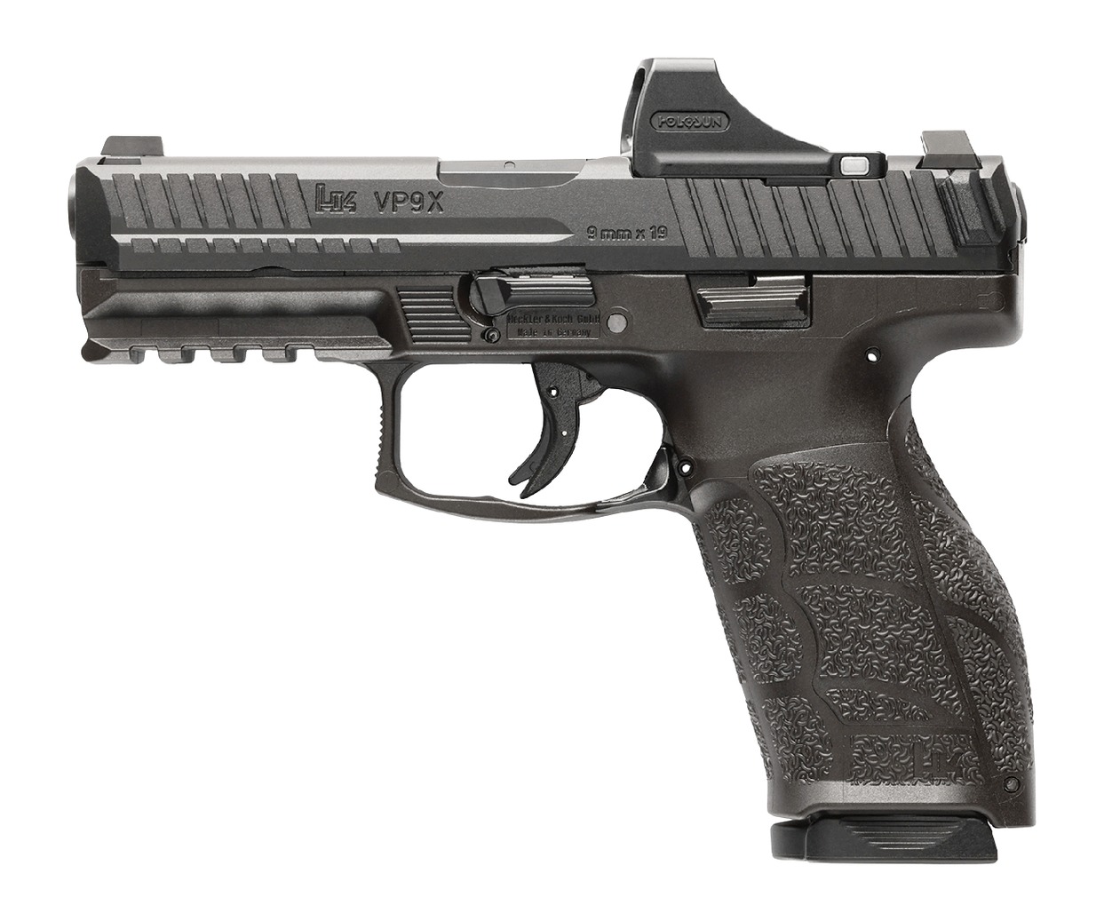 Heckler & Koch Inc. Heckler Vp9a1 X 9mm Bk 10+1 Scs Ca Semi-Auto Pistol