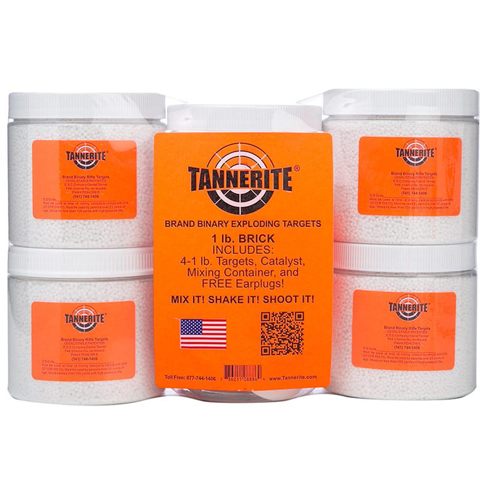 TANNERITE Brick 1LB Trgt 4/Pack Target