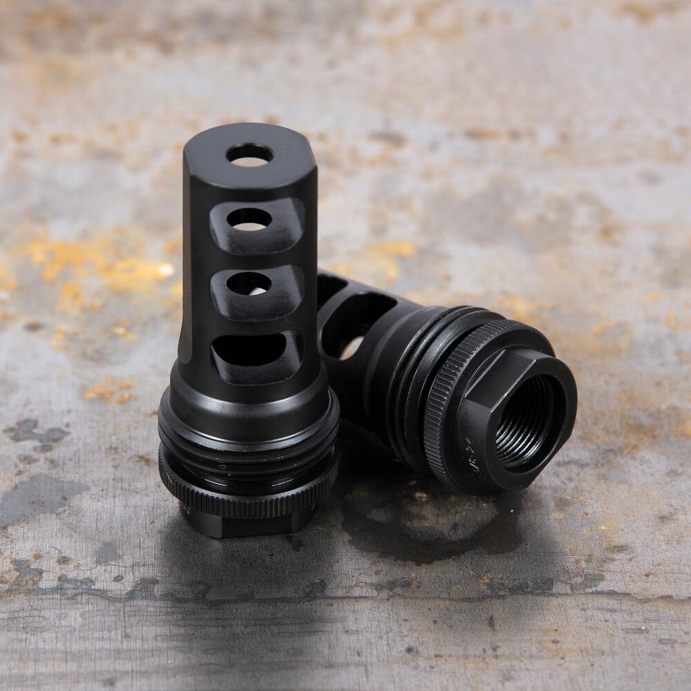 SilencerCo ASR Muzzle Brake 9/16x24 Right Hand .30 Cal SilencerCo ASR Muzzle Brake 9/16x24 Right Hand .30 Cal