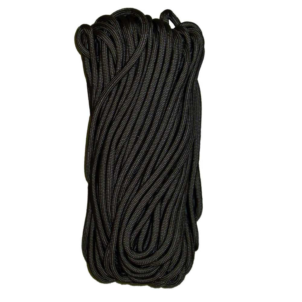 Military Products TacShield 550 Cord Paracord 50 ft Black