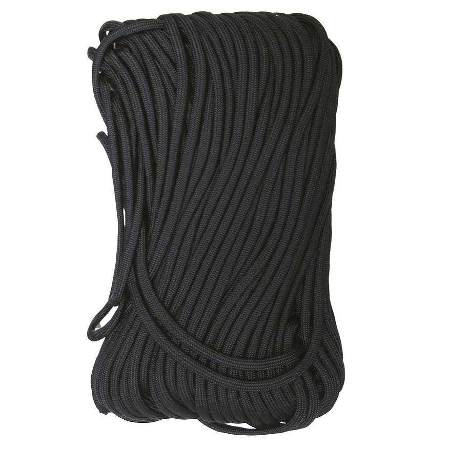 Military Products TacShield 550 Para Cord Black 100ft