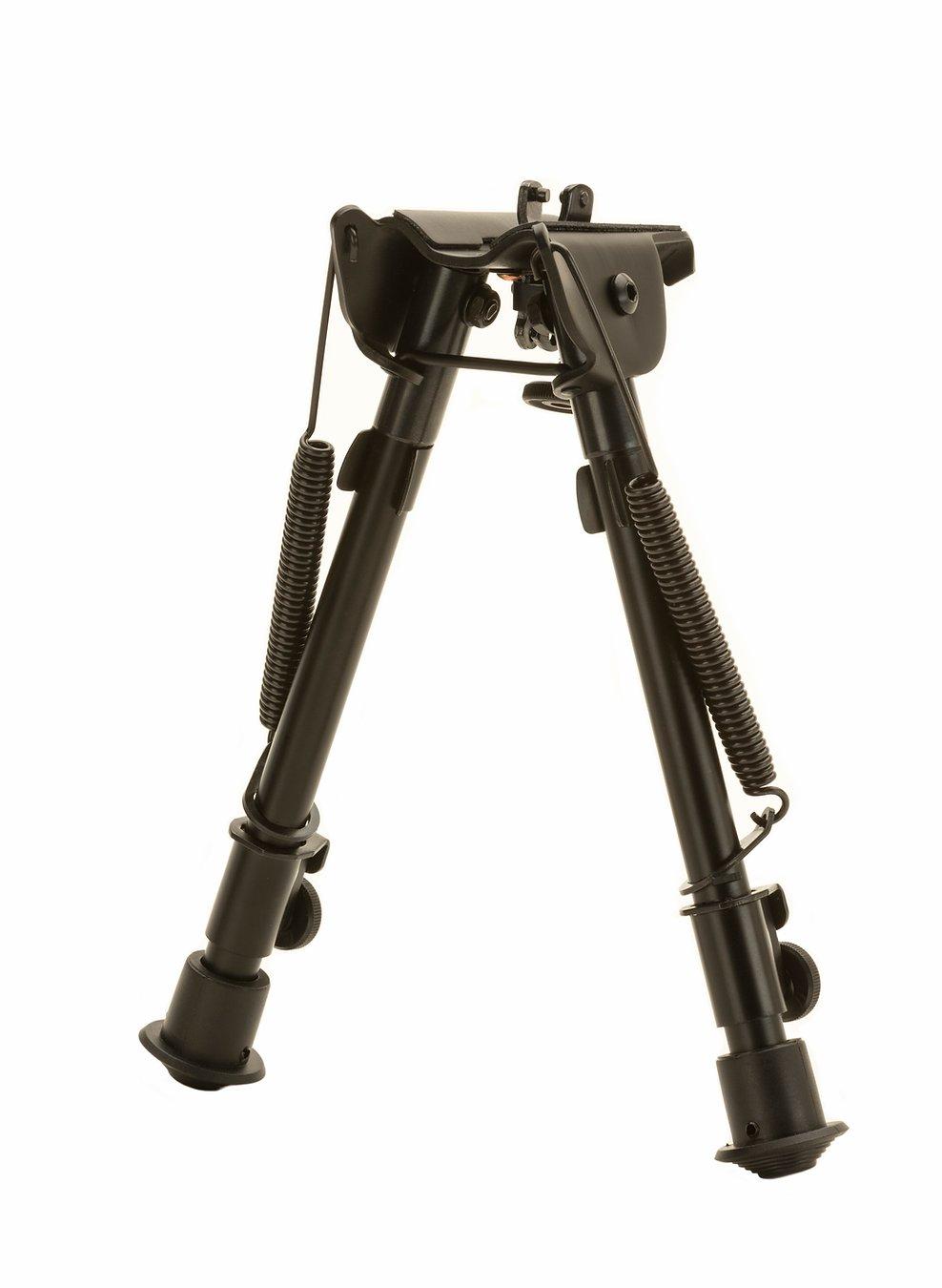 Military Products TacShield Heavy Duty Bi-pod Adjustable 9"-13" Matte Black