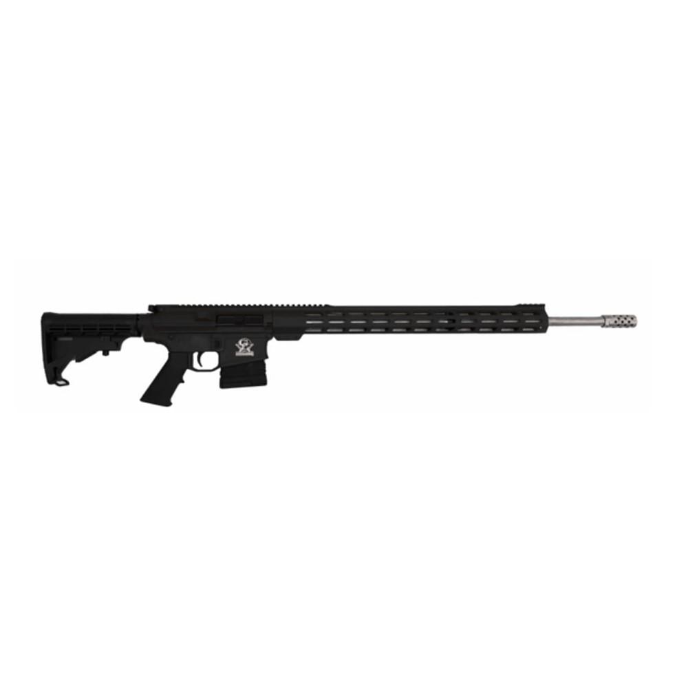 10 Ring GLFA 243 Win Rifle .243 Win 5rd Magazine 24" 5/8x24 Threaded Barrel Black