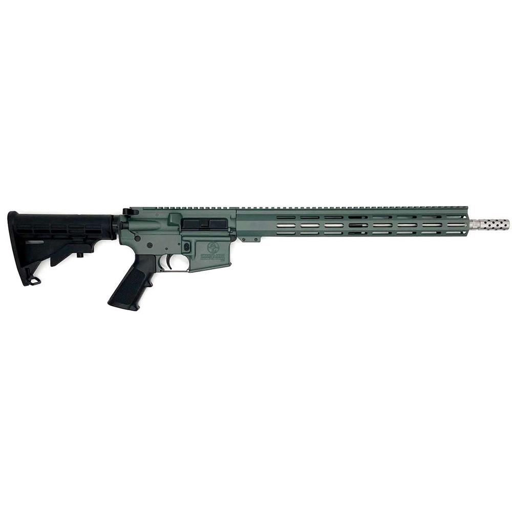 10 Ring GLFA .223 Wylde Rifle .223 Wylde 30rd Magazine 16" 1/2x28 Threaded Barrel Charcoal Green