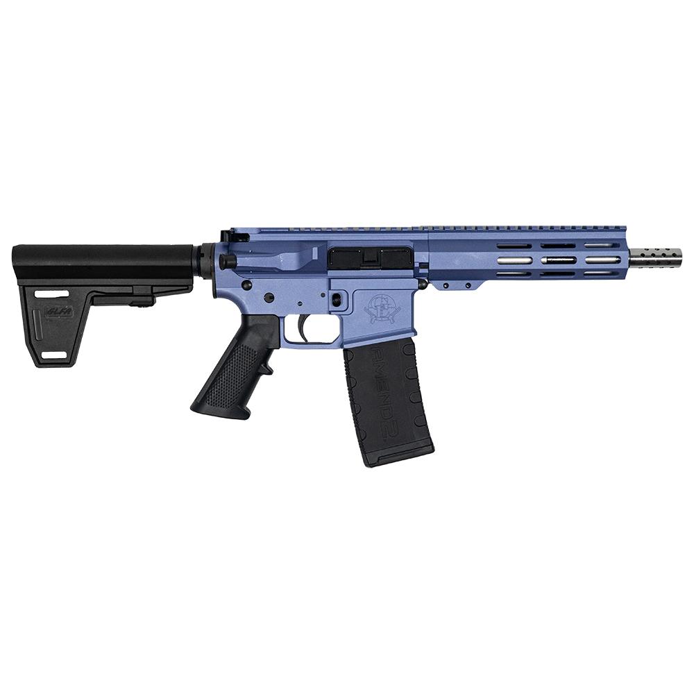 10 Ring GLFA 223 Wylde Braced Pistol .223 Wylde 30rd Magazine 7.5" Stainless Steel Barrel Wild