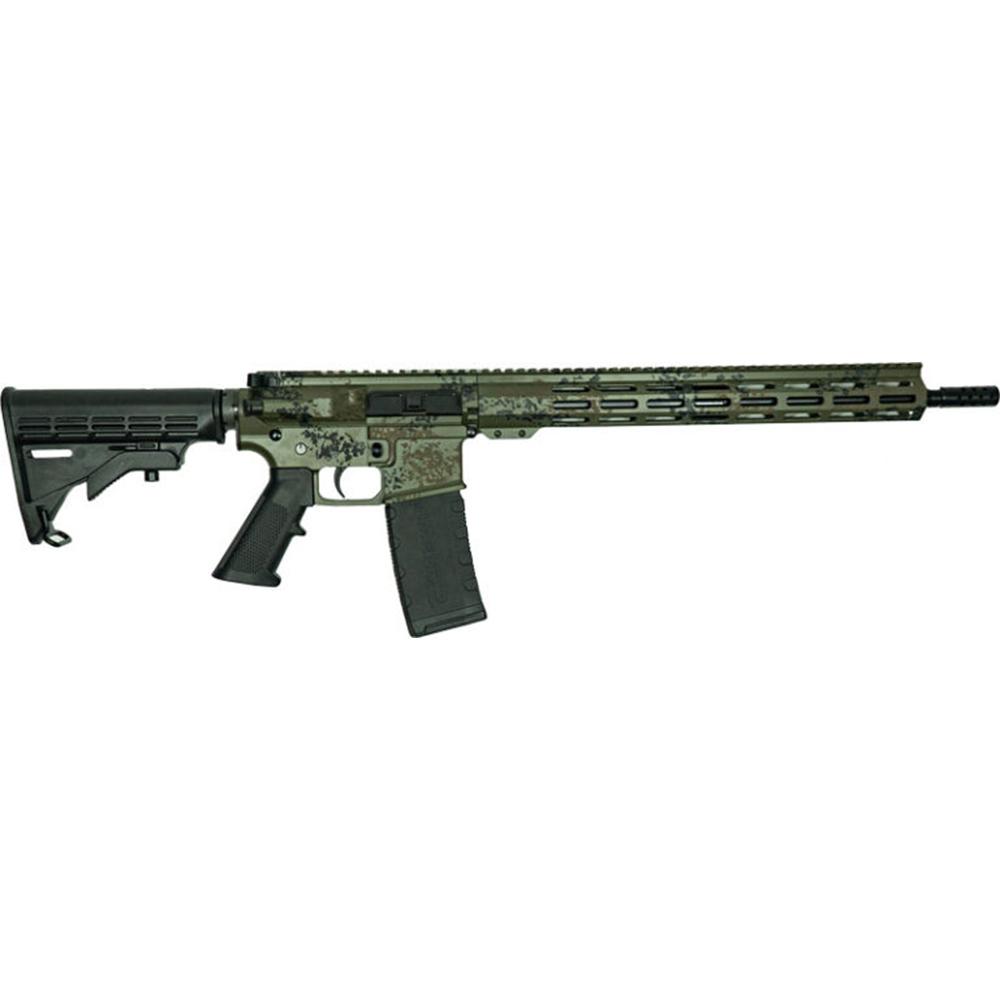 10 Ring Great Lakes AR-15 Rifle .223 Wylde 30rd Magazine 16" Barrel Lichen Green with 5 OTF