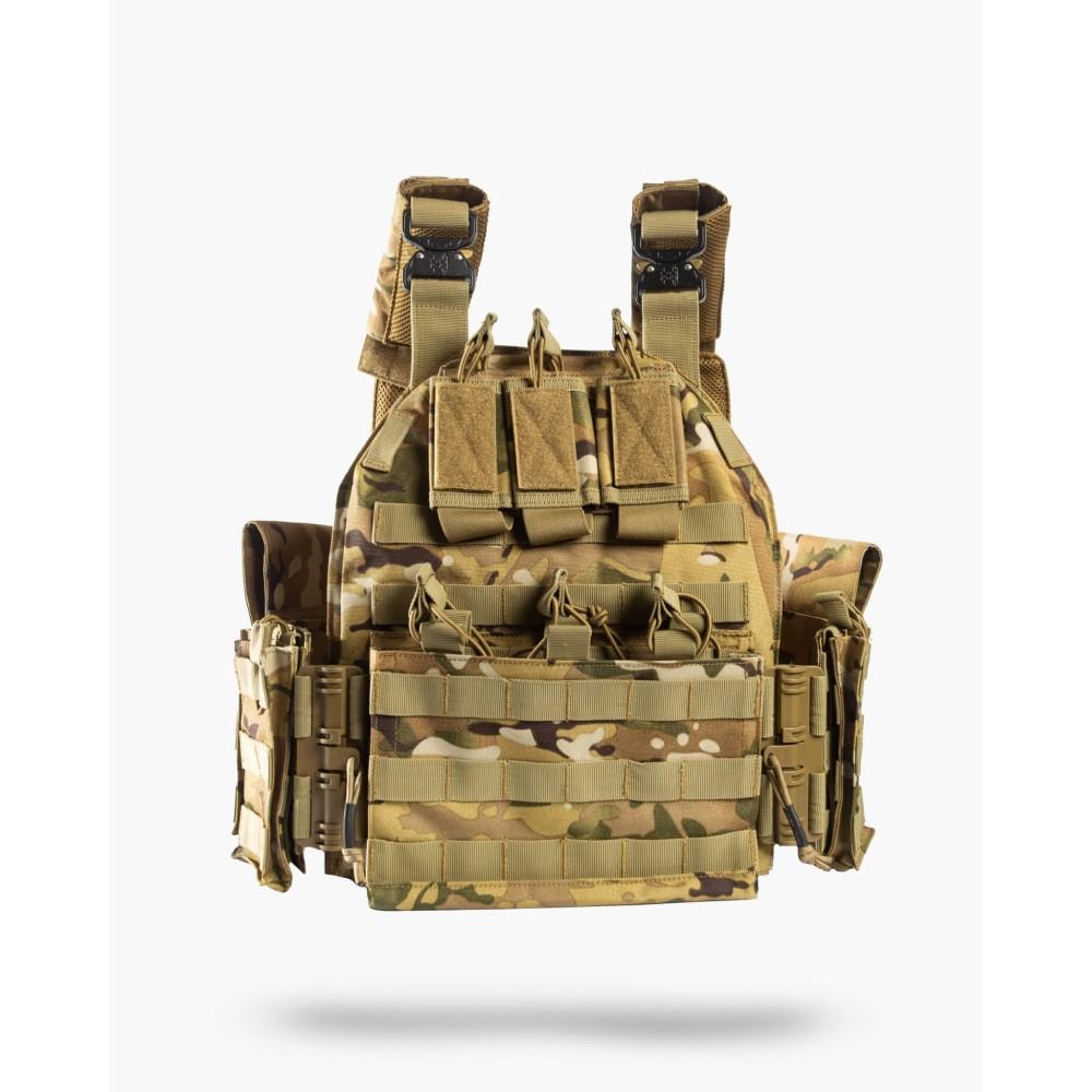 10 Ring Guard Dog Sheppard Body Armor Plate Carrier Multicam Quick Release