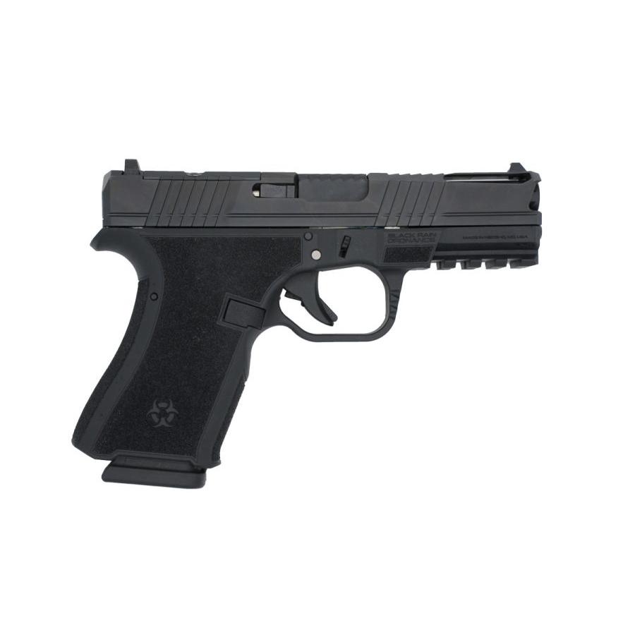 Black Rain Ordnance Inc Black Rain Frontline+ Handgun 9mm Luger 15rd Magazine 3.75" Barrel Black Finish Optic