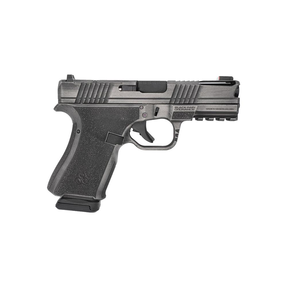 Black Rain Ordnance Inc Black Rain Ordnance Frontline+ Handgun 9mm Luger 15rd Magazine 3.75" Barrel Gun Metal