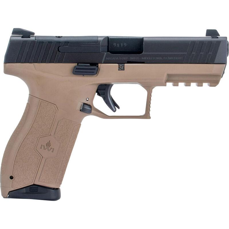 IWI - Israel Weapon Industries IWI Masada Or 9mm Poly FDE 17+1 Tb Firearm