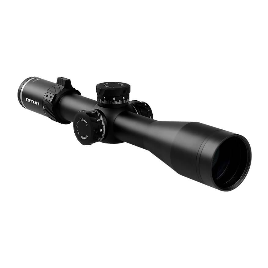 Riton Optics Riton 7 Conquer 3-18x50 Rifle Scope 34mm FFP PSR Reticle Illum Black