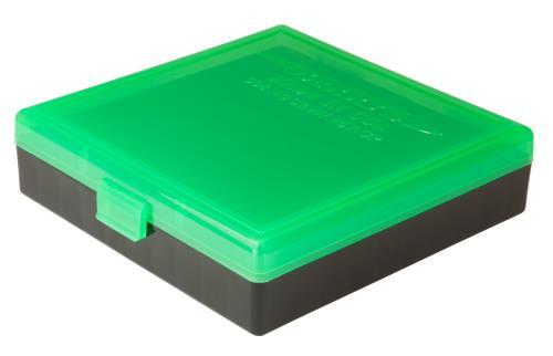 Berry's Mfg Berry's Ammo Box #008 - (.40/45 ACP/10mm) Zombie Green & Black -100 rds