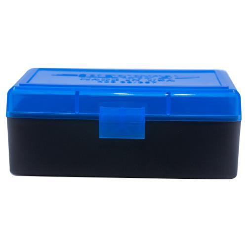 Berry's Mfg Berry's Ammo Box #403 - .38/.357 cal 50/rd Blue/Black