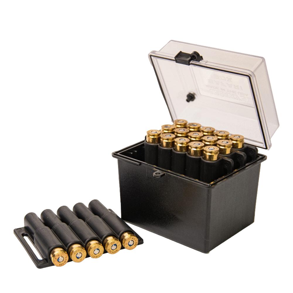 Berry's Mfg Berry's Safari Ammo Box 20rd Small Rifle Clear/Black
