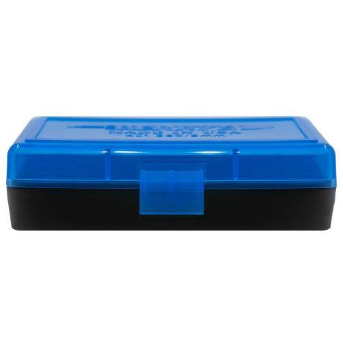 Berry's Mfg Berry's Ammo Box #401 - .380 cal/9mm 50/rd Blue/Black