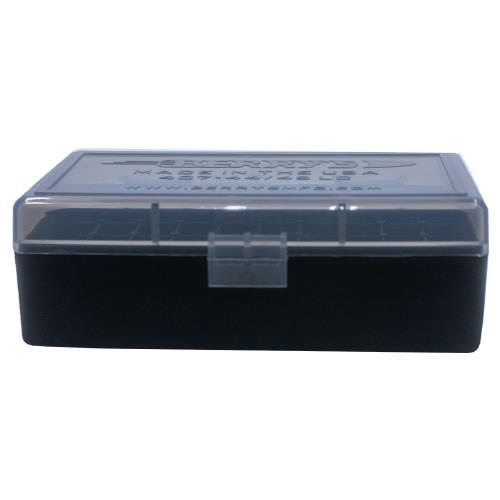 Berry's Mfg Berry's Ammo Box #407 - .44 cal 50/rd Smoke/Black