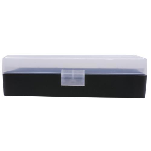 Berry's Mfg Berry's Ammo Box #408 - .40 S&W/.45 ACP 50/rd Clear/Black