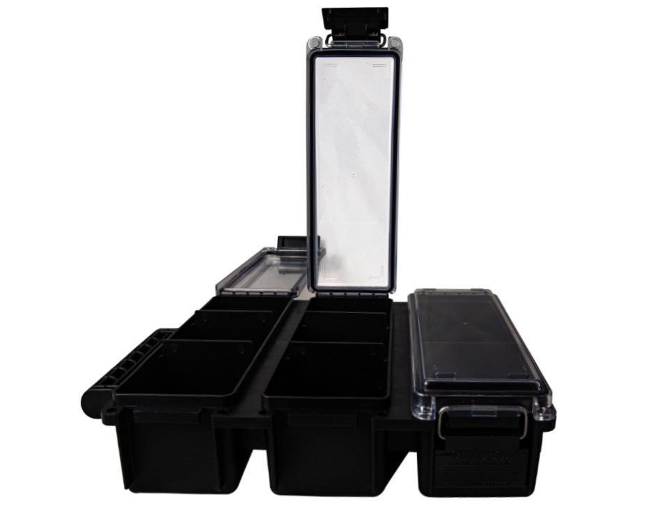 Berry's Mfg Berry's Ammo Can Tri-Can Utility Box - Black