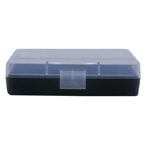 Berry's Mfg Berry's Ammo Box #401 - .380 cal/9mm 50/rd Clear/Black
