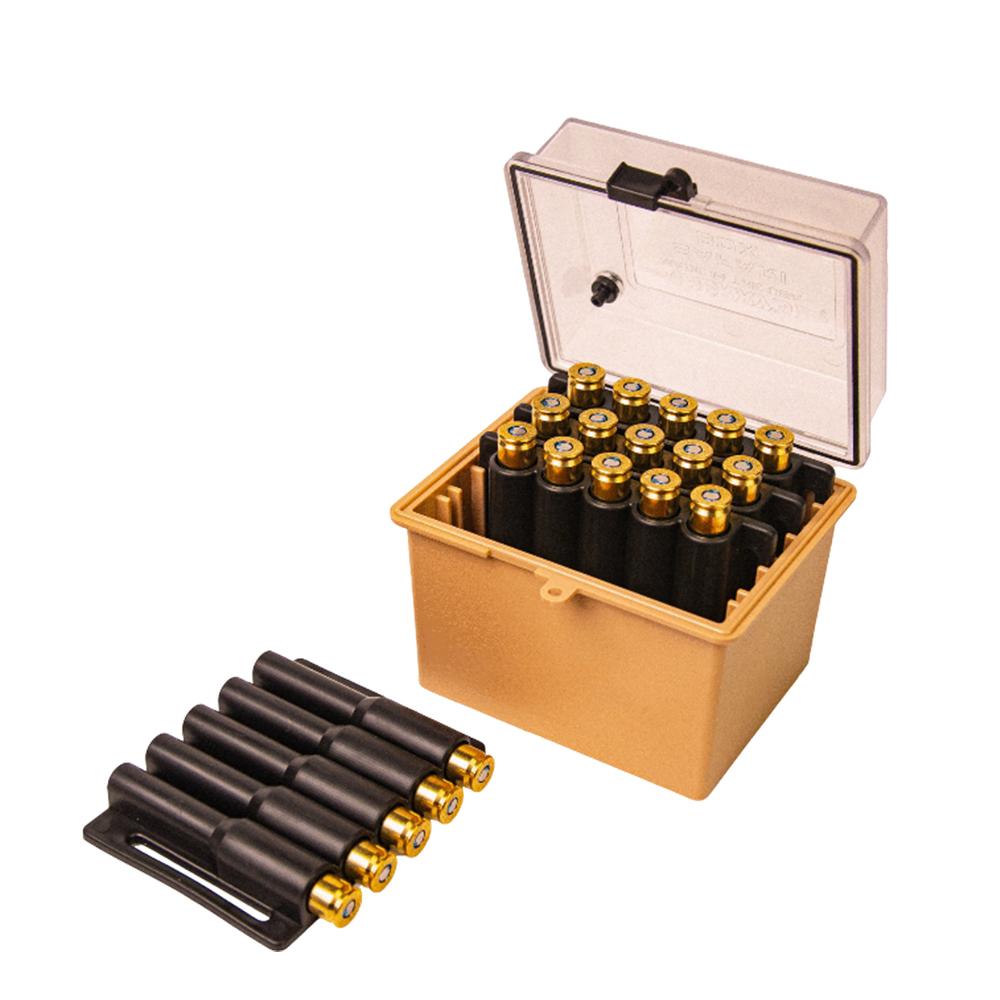 Berry's Mfg Berry's Safari Ammo Box 20rd Large Magnum Clear/Tan