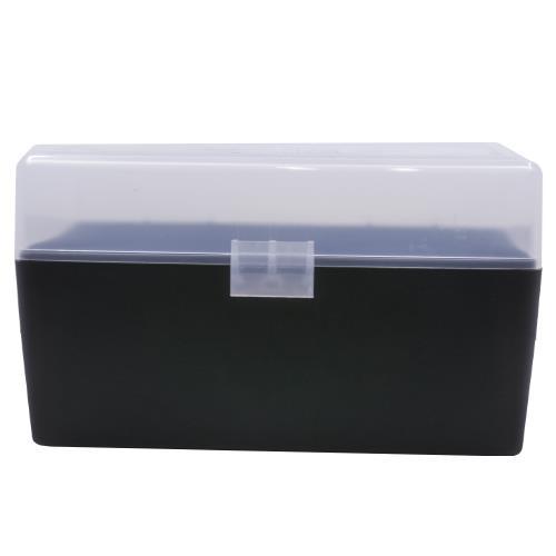 Berry's Mfg Berry's Ammo Box #409 - .243/.308 cal 50/rd Clear/Black