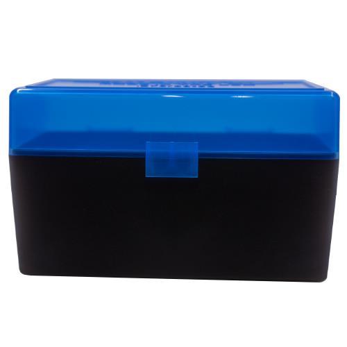 Berry's Mfg Berry's Ammo Box #409 - .243/.308 cal 50/rd Blue/Black
