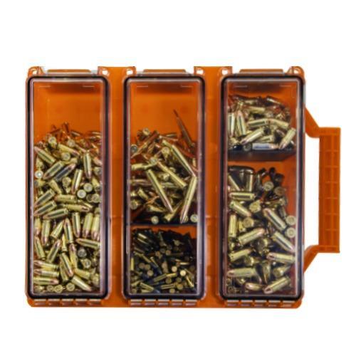 Berry's Mfg Berry's Ammo Can Tri-Can Utility Box - Orange