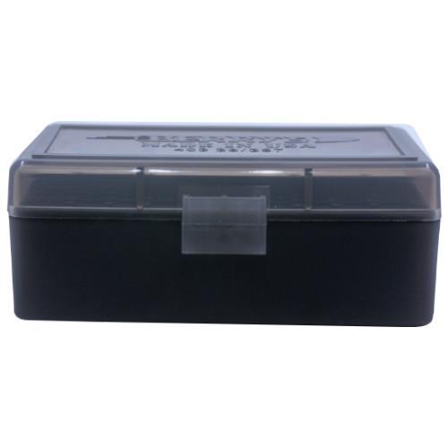 Berry's Mfg Berry's Ammo Box #403 - .38 cal/.357 50/rd Smoke/Black