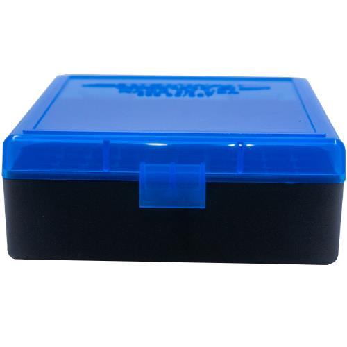 Berry's Mfg Berry's Ammo Box #003 - .38/.357 cal 100/rd Blue/Black