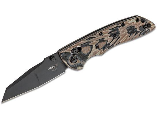 Hogue Knife Hogue Deka ABLE Lock Folder: 3.25" Wharncliffe Blade - Black Cerakote Finish G-Mascus