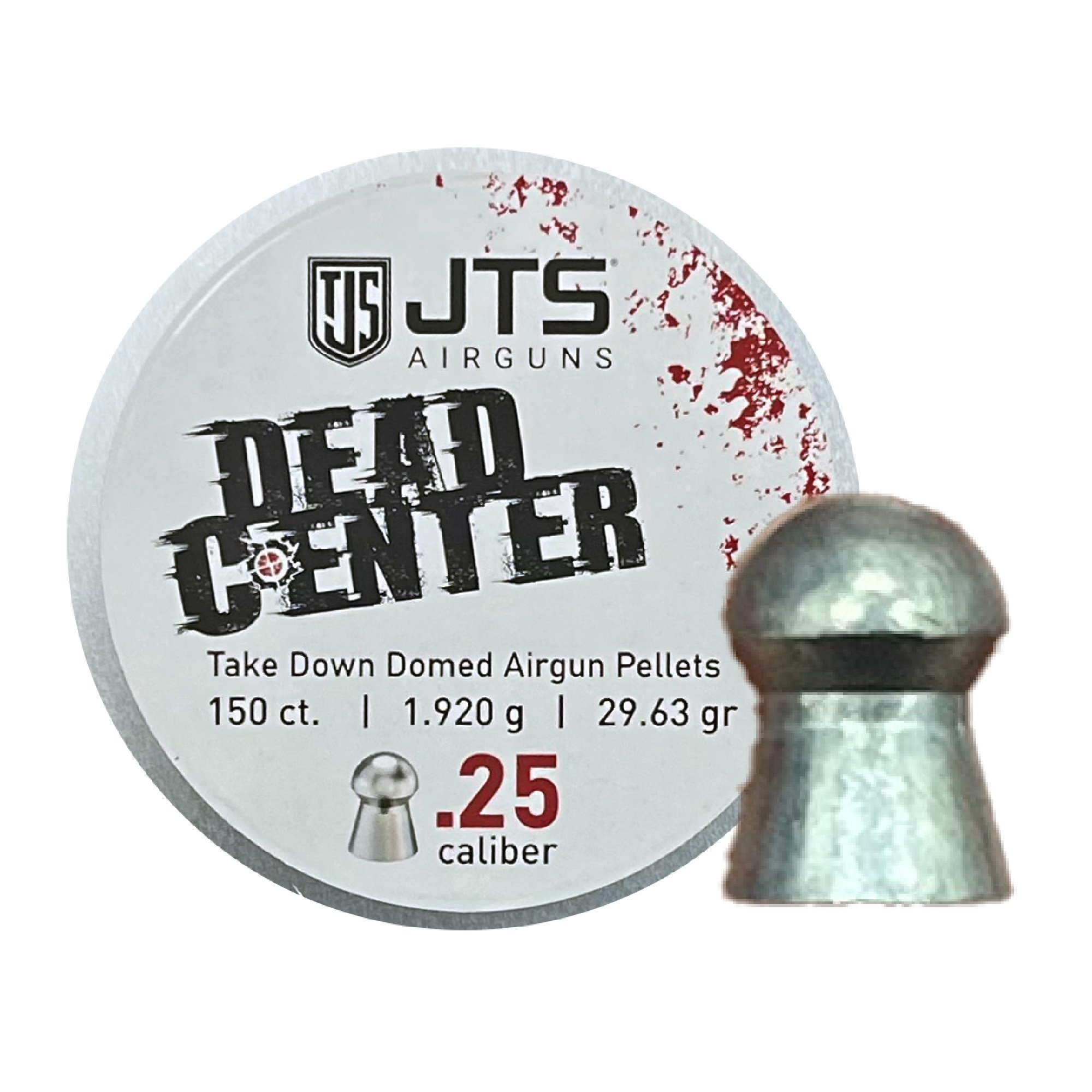 JTS Group JTS .25 Cal 29GR Domed 150CT Pellets