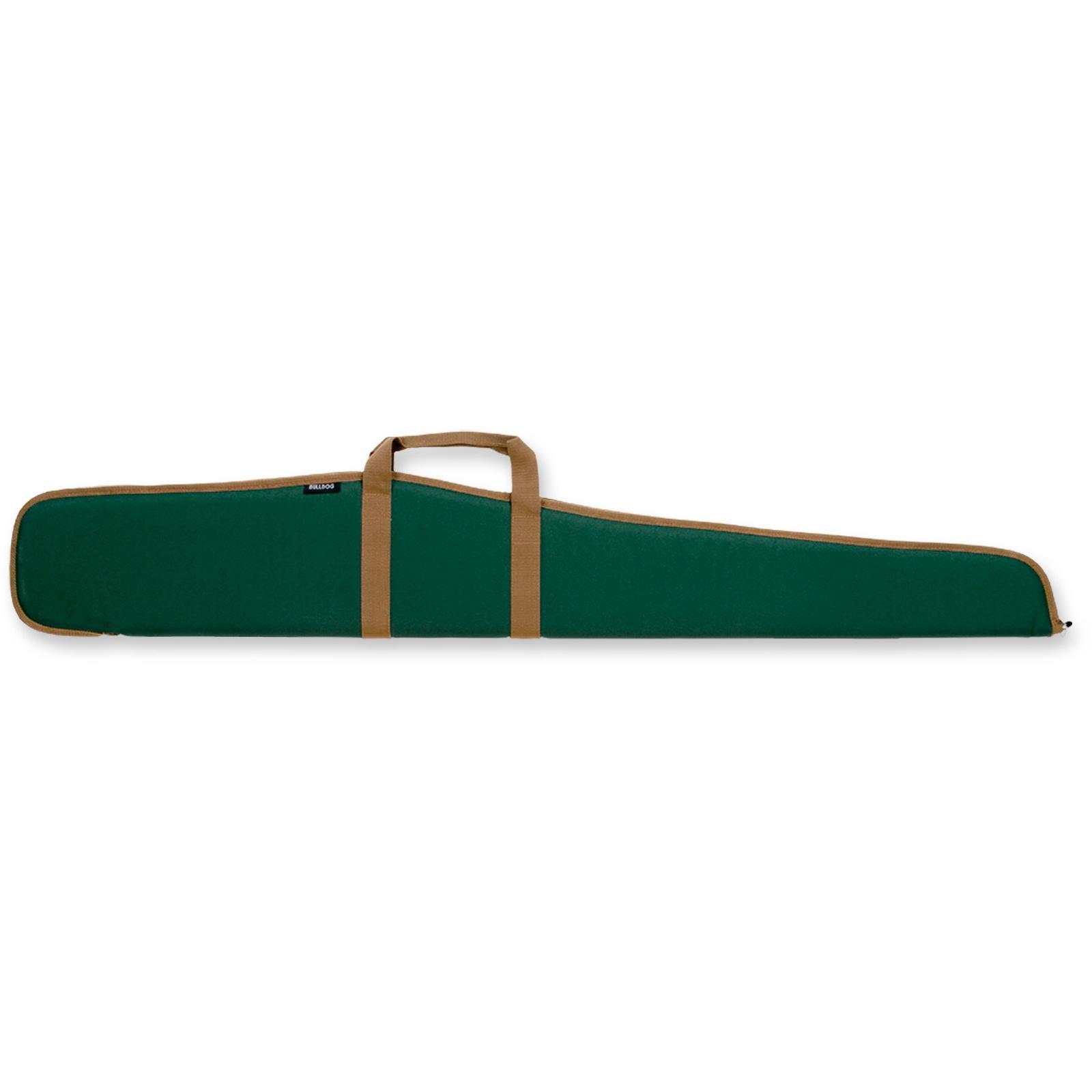 Bulldog Cases Pit Bull - Economy shotgun green with tan trim - 52"