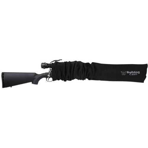 Bulldog Cases Bulldog Gun Socks Oversized Scoped Rifle 52" x 6" Black