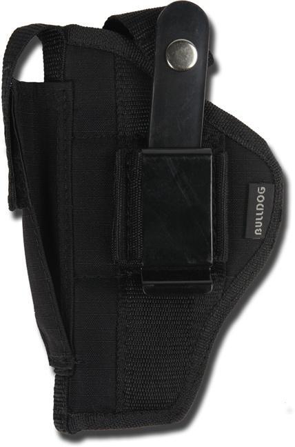 Bulldog Cases Bulldog Extreme Handgun Holster with Belt Loop and Clip for Large Frames with 6.5-8.375"