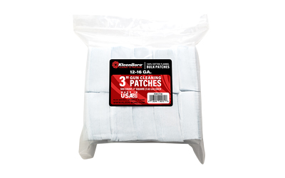 Kleen Bore KleenBore 3" Bore Cleaning Patches 12-16 ga 500/ct