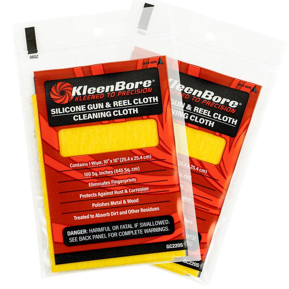 Kleen Bore KleenBore Silicone Gun & Reel Cloth - 10 Pack