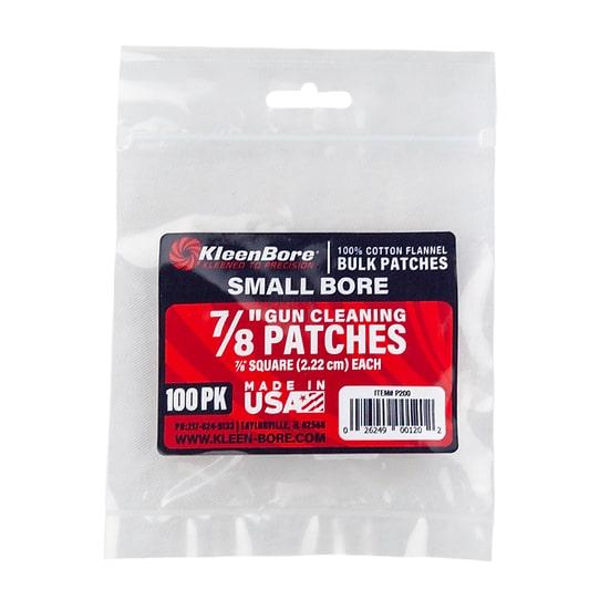 Kleen Bore KleenBore 7/8? Square Small Bore Cleaning Patches (100PK)