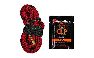 Kleen Bore KleenBore Rope Pull Through Cleaner .44/.45 Cal with BreakFree Wipe Cloth