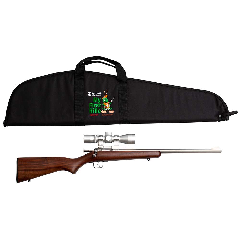 Keystone Sporting Arms Keystone CRICKETT 22LR Stainless/WD PKG Rifle