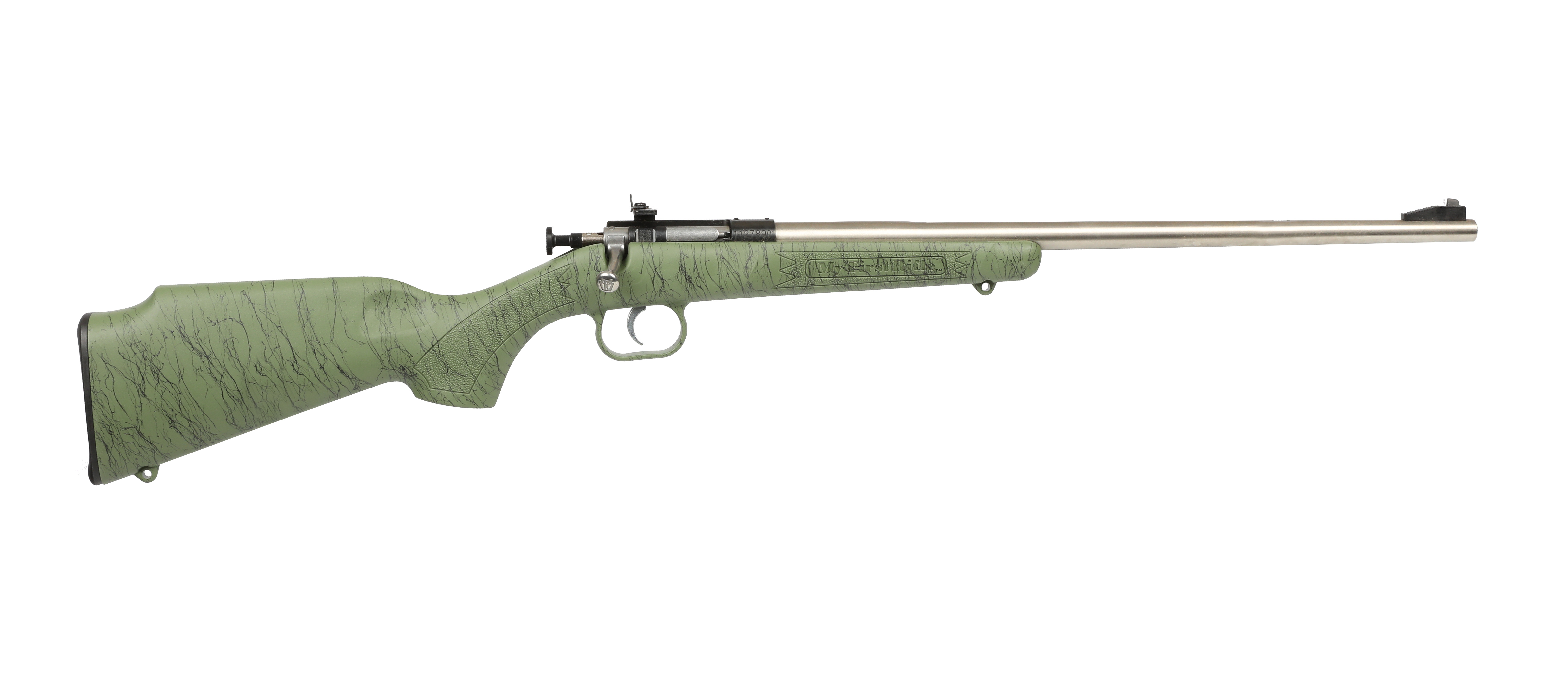 Keystone Sporting Arms CRICKETT 22LR Stainless Green/Black WEB Rifle