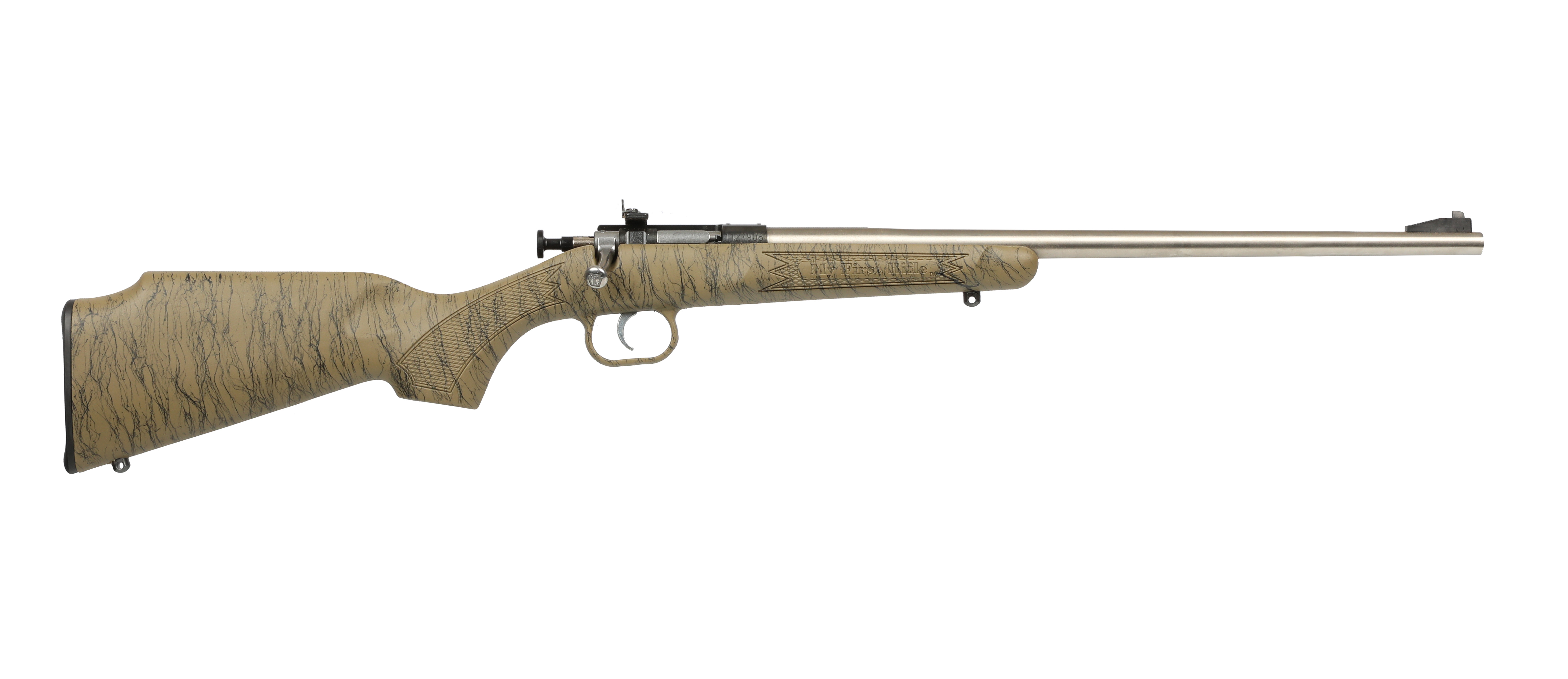 Keystone Sporting Arms Keystone CRICKETT 22LR Stainless TAN/Black WEB