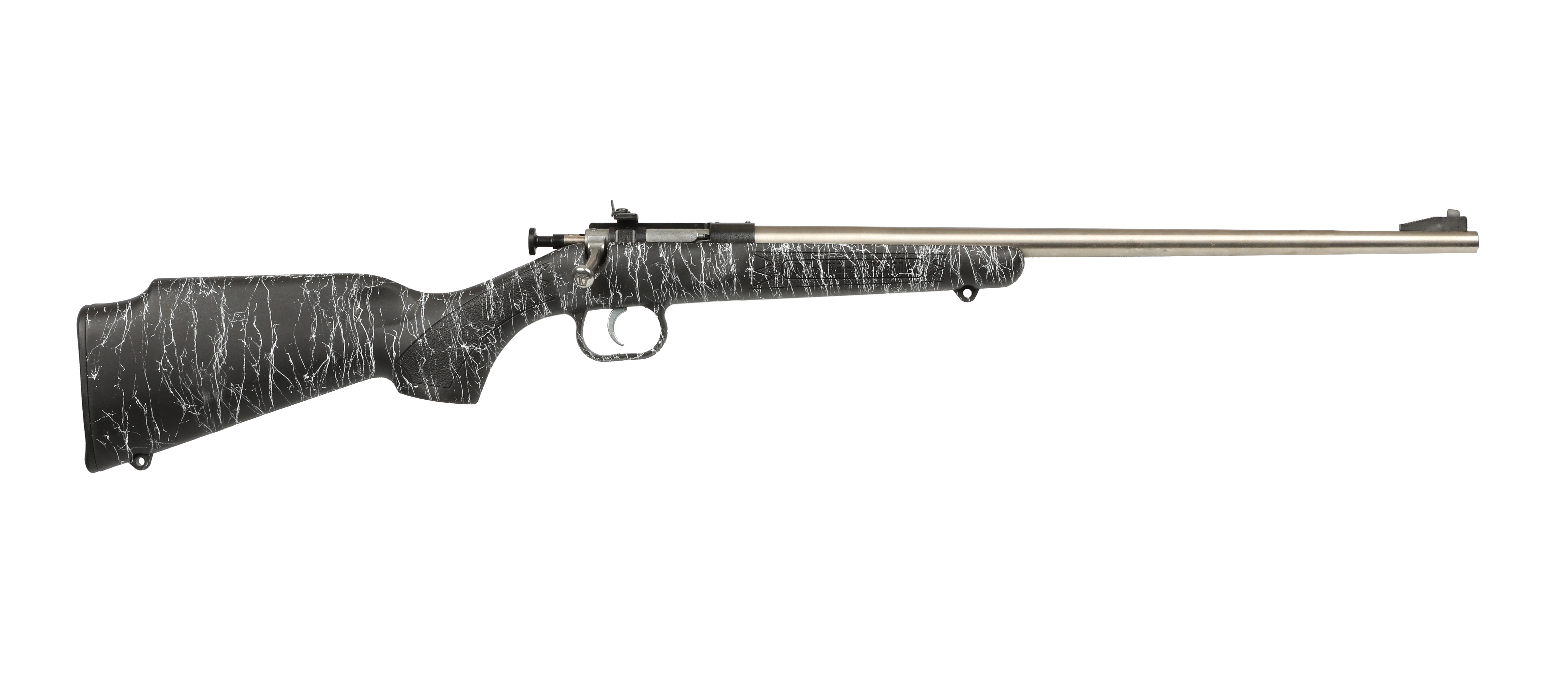 Keystone Sporting Arms Keystone CRICKETT 22LR Stainless Black/WHITE WEB