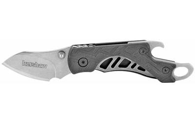 Kershaw Cinder Keychain Knife Bottle Opener (1.4" Stonewash)