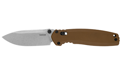 Kershaw Broadside Spr Point 3.5" FDE Folding Knife