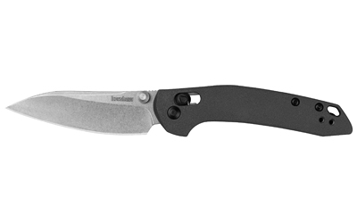 Kershaw Duster Folding Knife 2-9/10" Modified Sheepsfoot Blade Grey