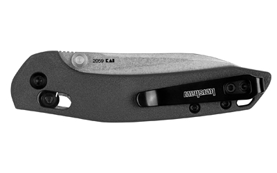 Kershaw Duster Folding Knife 2-9/10" Modified Sheepsfoot Blade Grey Kershaw Duster Folding Knife 2-9/10" Modified Sheepsfoot Blade Grey