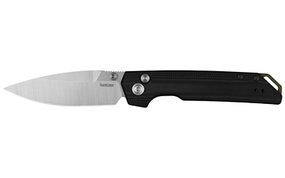 Kershaw Iridium Button Lock 3.45" Bk Folding Knife