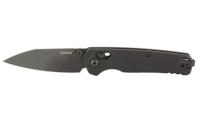 Kershaw BEL AIR Aluminum 3.1" PLN Black Folding Knife